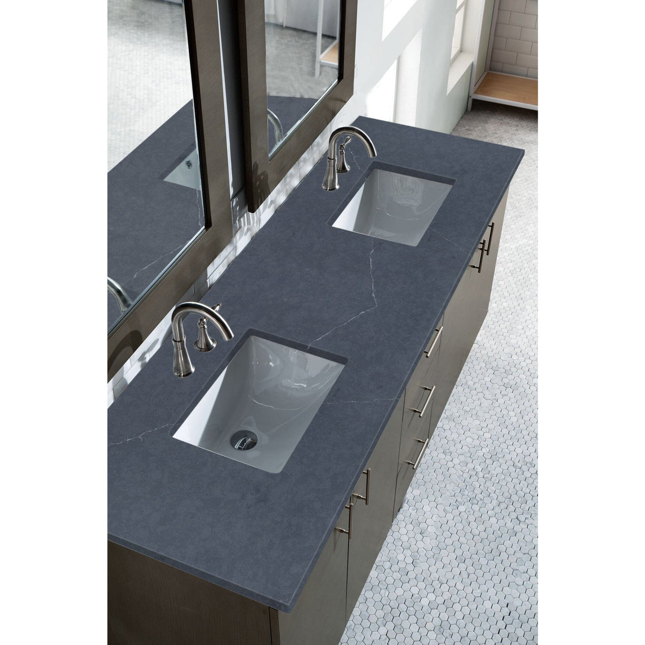 James Martin Metropolitan 72" Double Vanity Vanity James Martin 