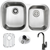 Thumbnail for ANZZI MOORE Series KAZ3220-035O Kitchen Sink Kitchen Sink ANZZI 