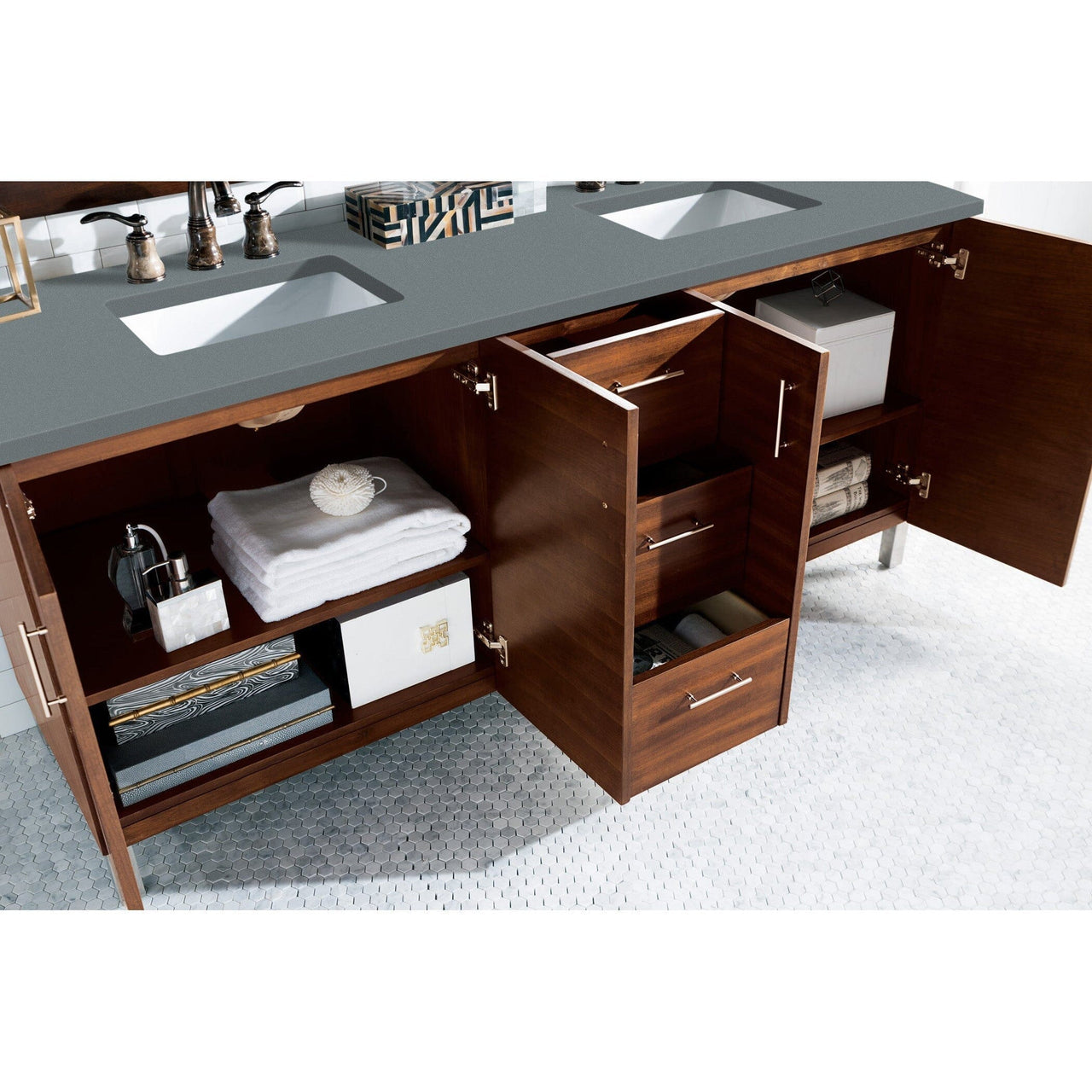 James Martin Metropolitan 72" Double Vanity Vanity James Martin 