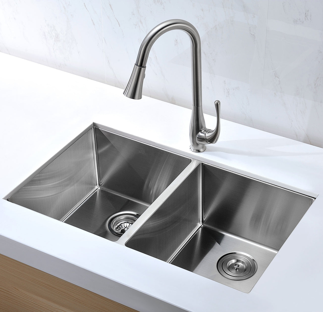 ANZZI VANGUARD Series K-AZ3219-2A Kitchen Sink Kitchen Sink ANZZI 