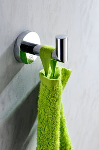 Thumbnail for Caster 2 Series Robe Hook in Polished Chrome bath towel hooks ANZZI 