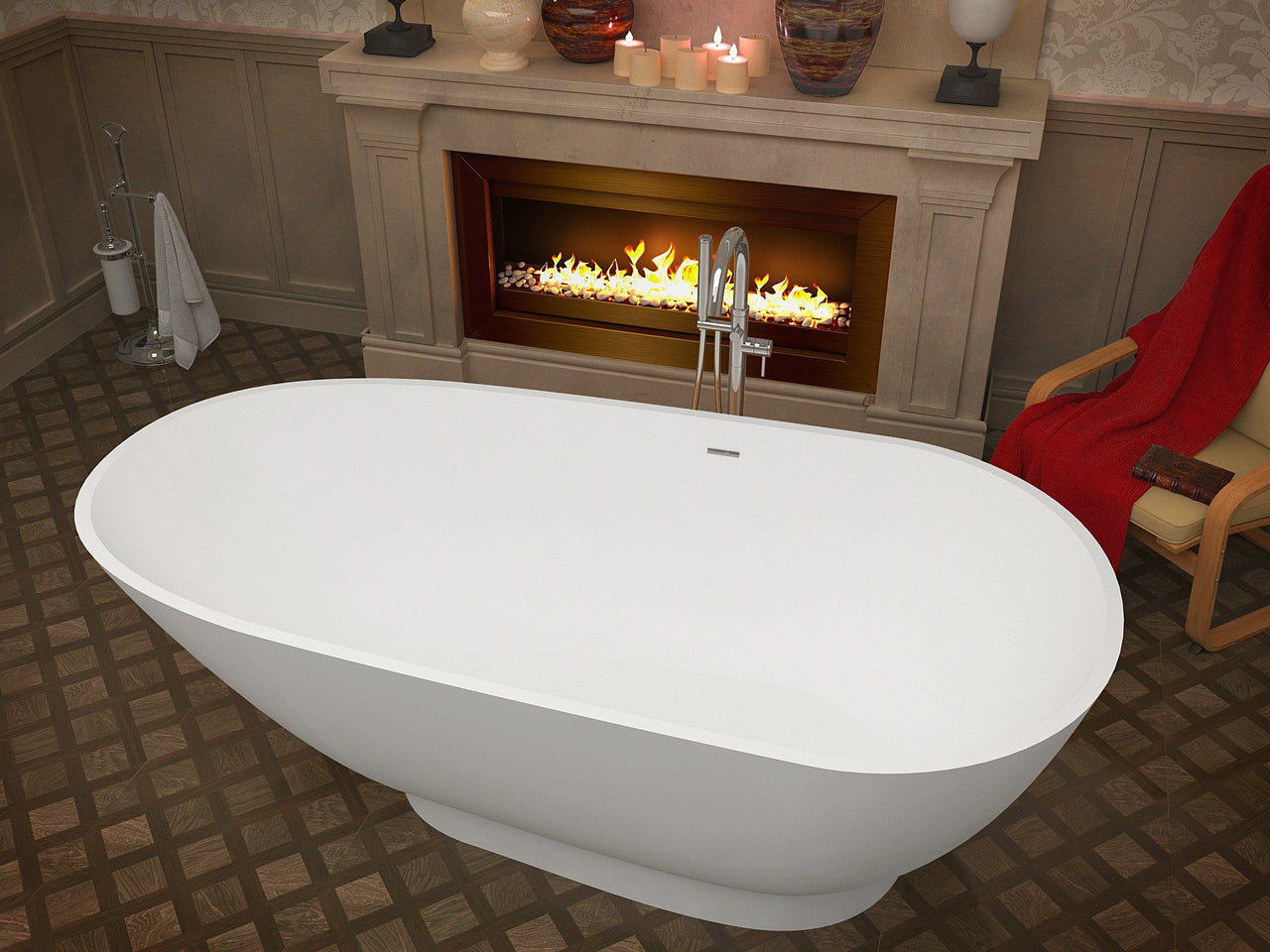 ANZZI Volo FT-AZ506 FreeStanding Bathtub FreeStanding Bathtub ANZZI 