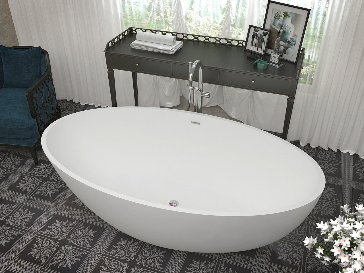 ANZZI Cestino FT-AZ510 FreeStanding Bathtub FreeStanding Bathtub ANZZI 