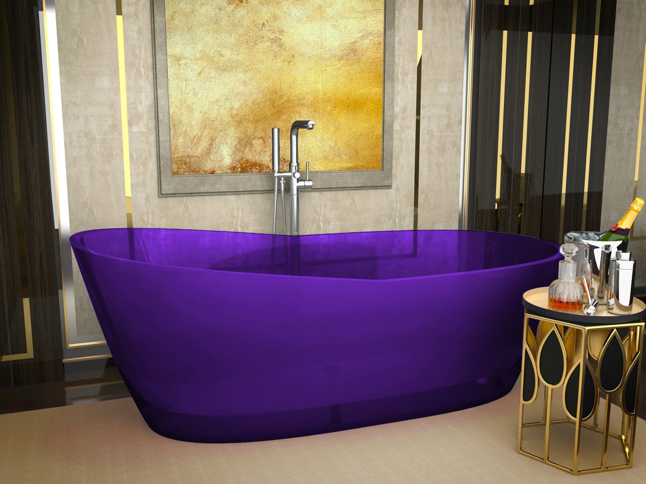 ANZZI Ember FT-AZ521V FreeStanding Bathtub FreeStanding Bathtub ANZZI 