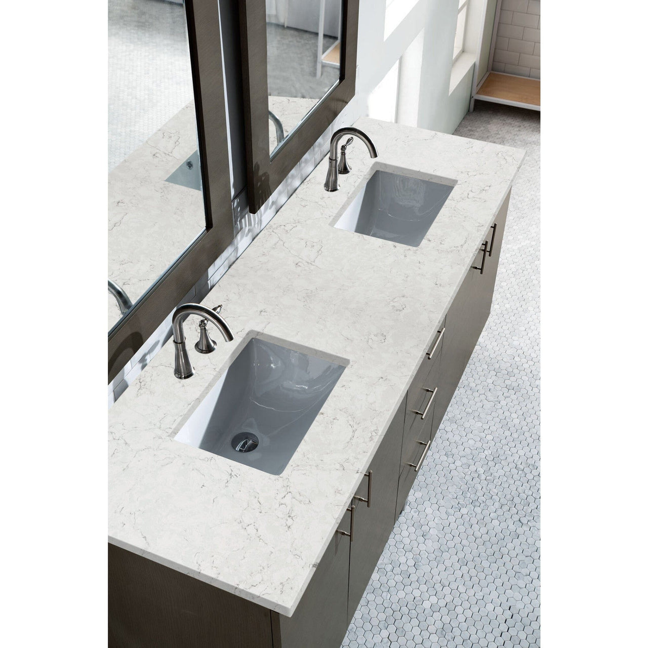 James Martin Metropolitan 72" Double Vanity Vanity James Martin 