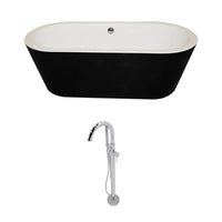 Thumbnail for ANZZI Dualita FT013-0025 Bathtub Bathtub ANZZI 