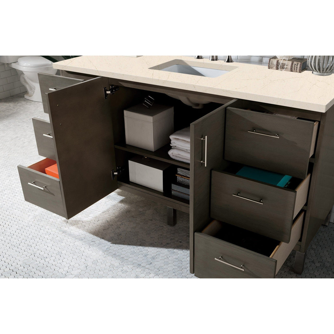 James Martin Metropolitan 60" Single Vanity Vanity James Martin 