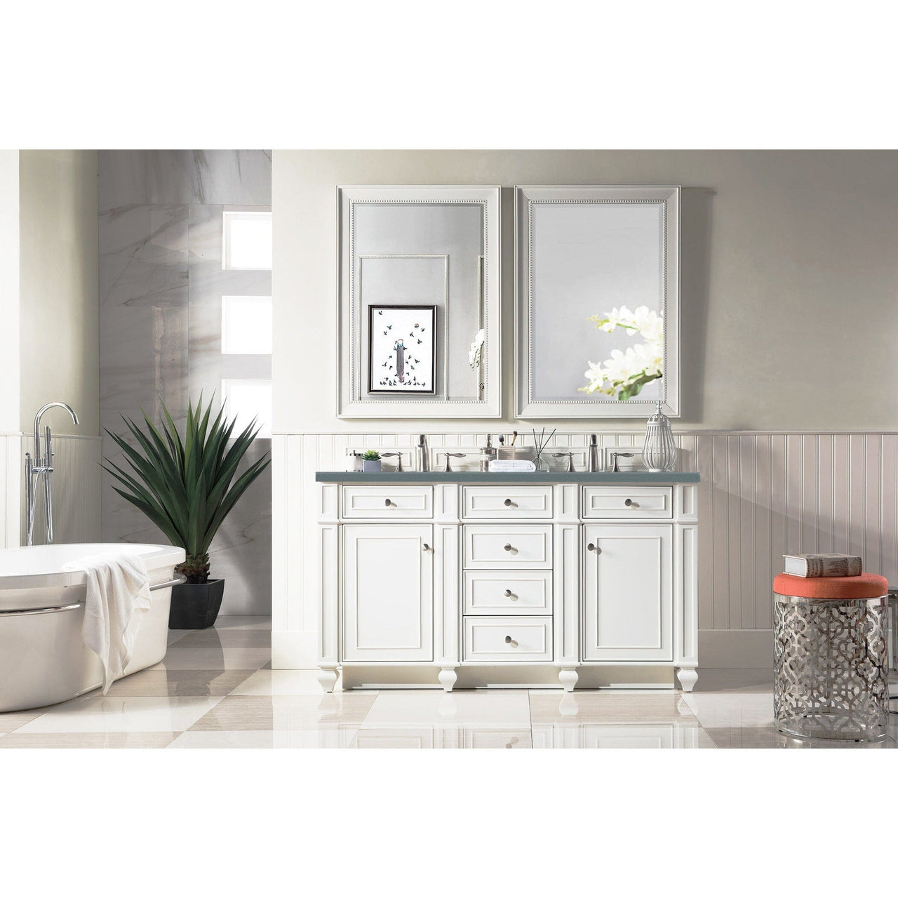 James Martin Bristol 60" Double Vanity Vanity James Martin 