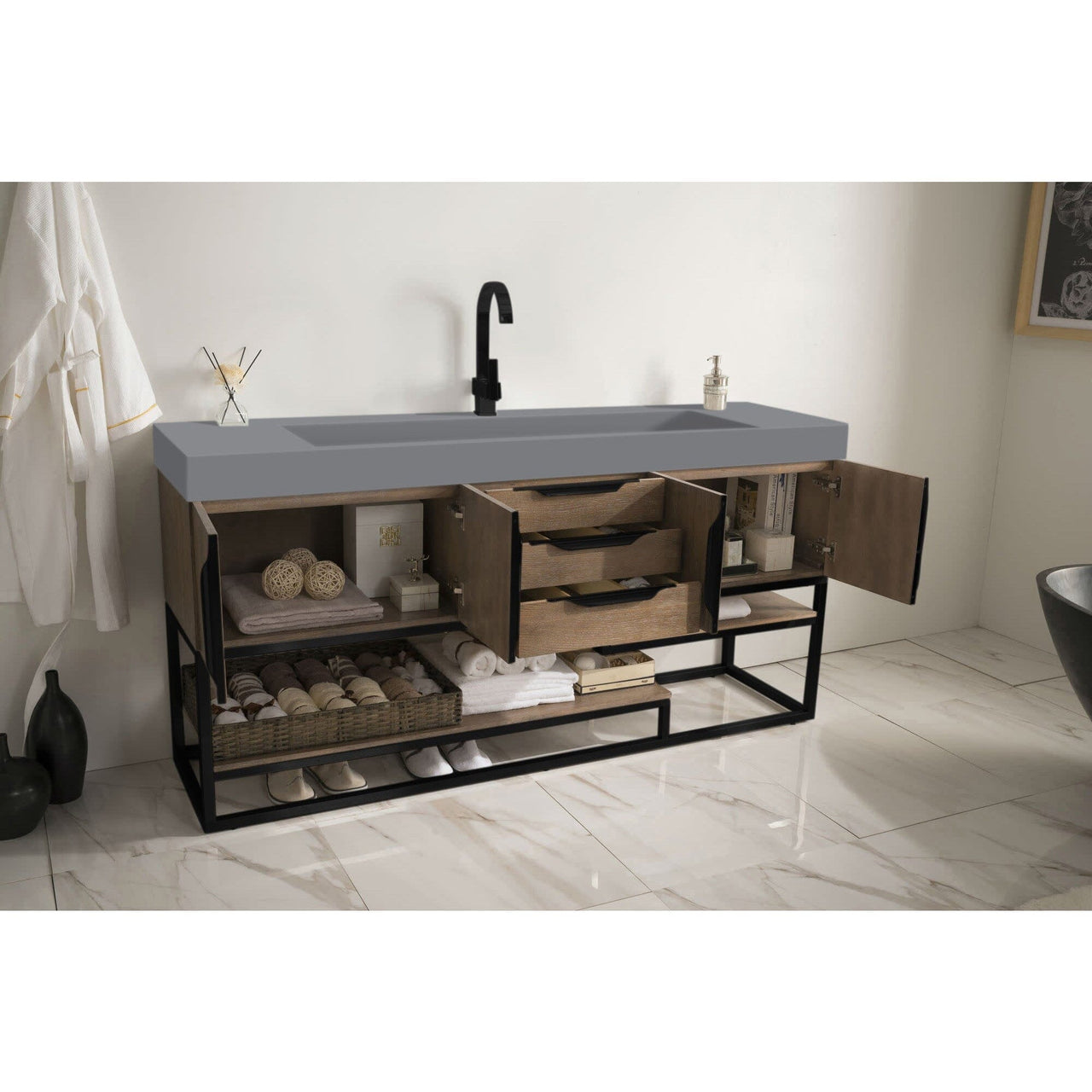 James Martin Columbia 72" Single Vanity Vanity James Martin 