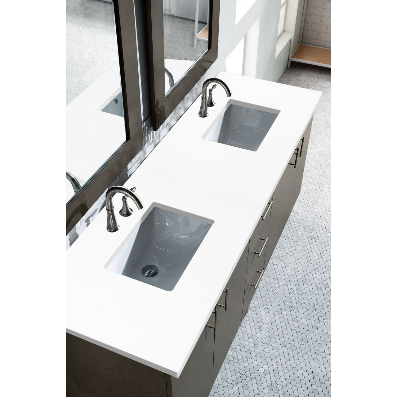 James Martin Metropolitan 72" Double Vanity Vanity James Martin 