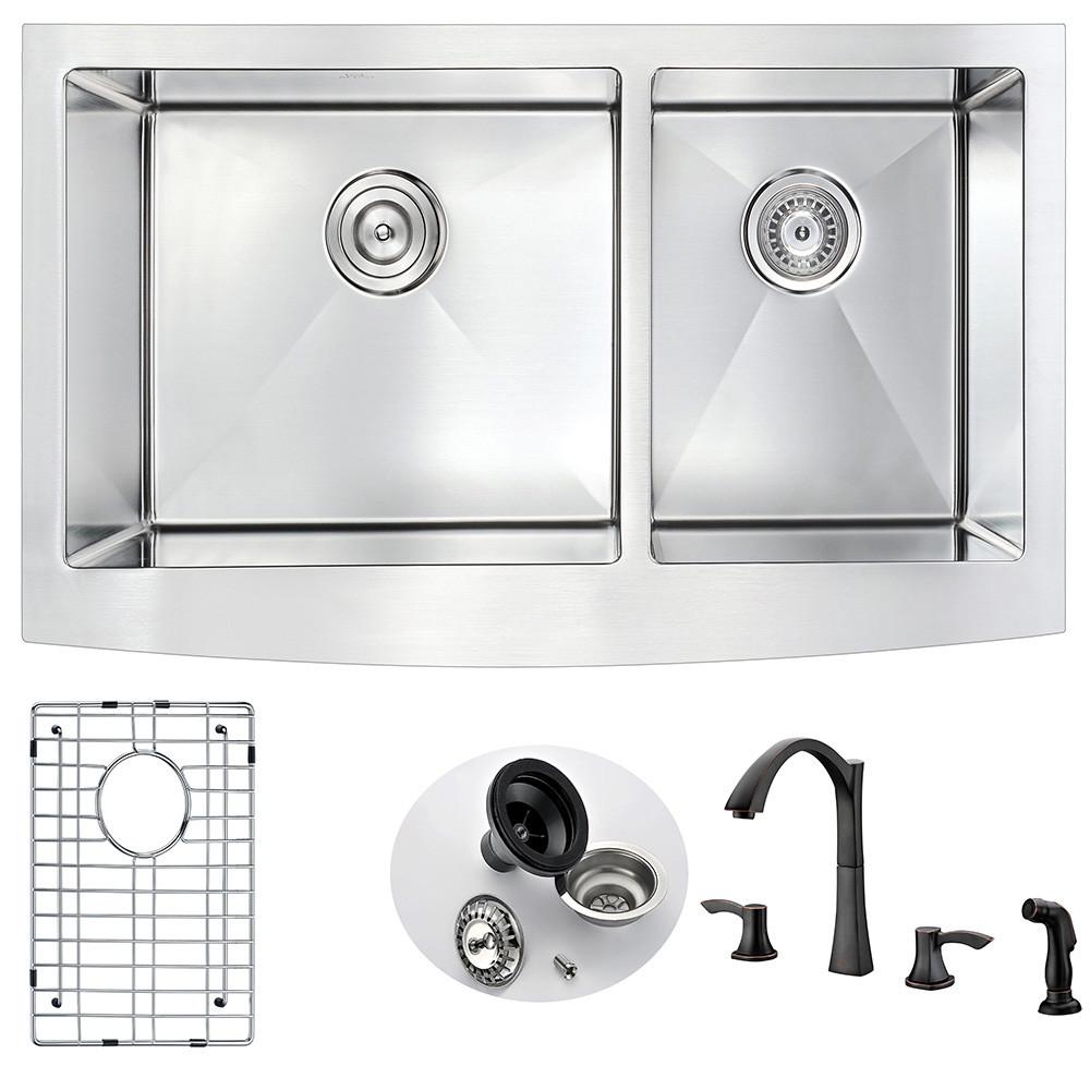 ANZZI ELYSIAN Series K36203A-032O Kitchen Sink Kitchen Sink ANZZI 