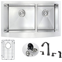 Thumbnail for ANZZI ELYSIAN Series K36203A-032O Kitchen Sink Kitchen Sink ANZZI 