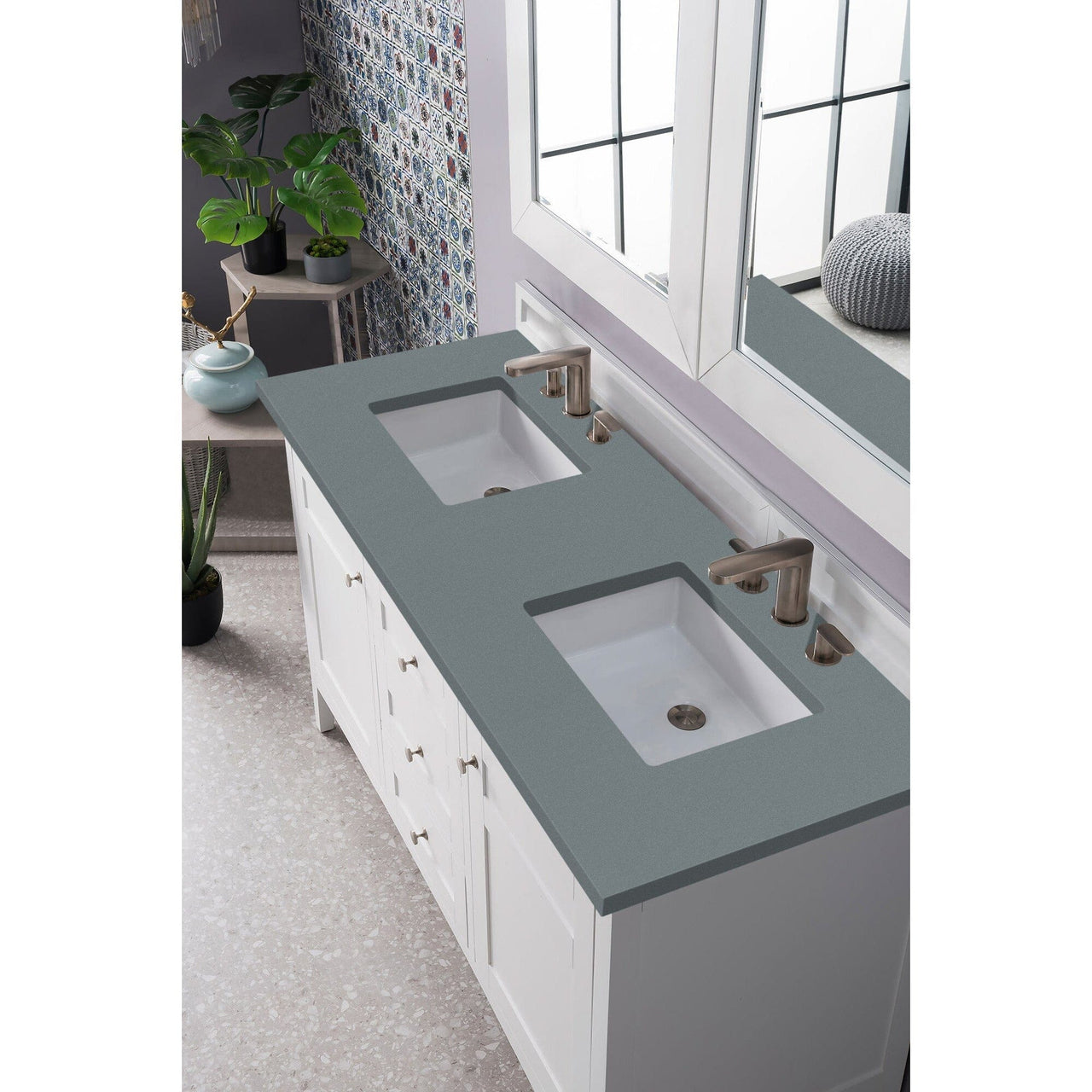 James Martin Palisades 60" Double Vanity Vanity James Martin 