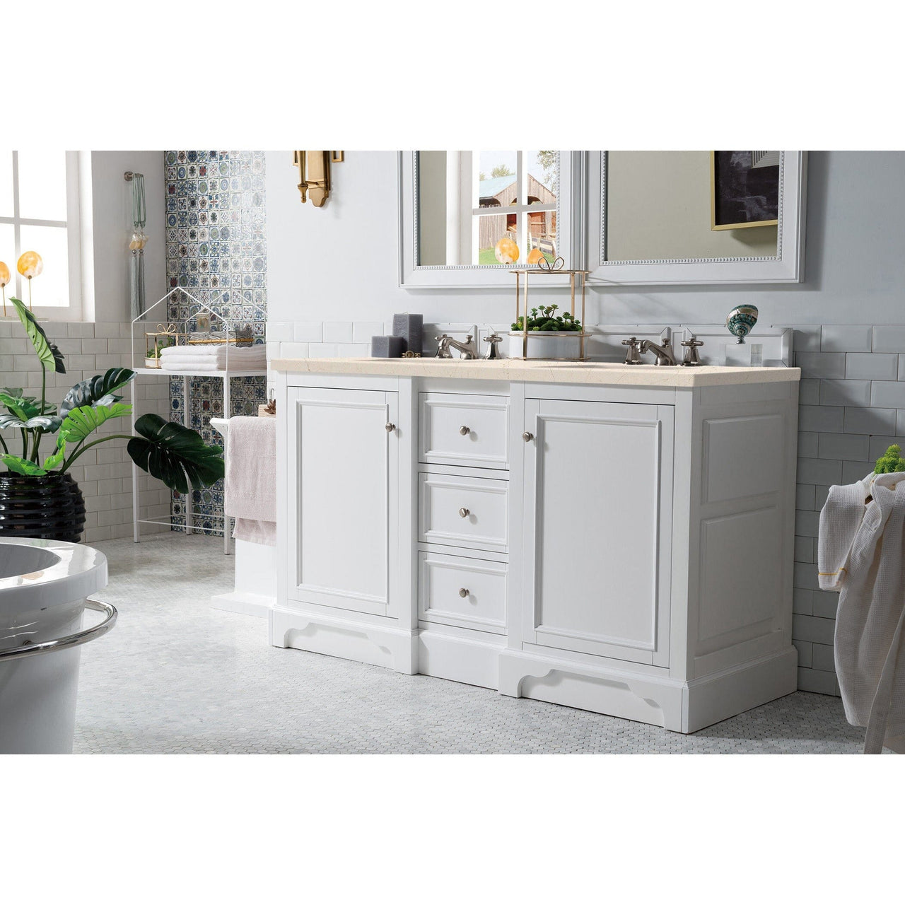 James Martin De Soto 60" Double Vanity Vanity James Martin 