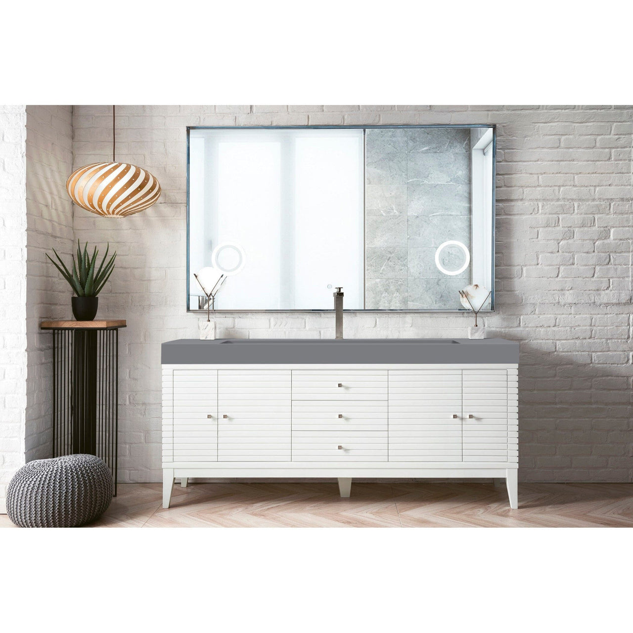 James Martin Linear 72" Single Vanity Vanity James Martin 