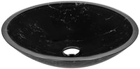 Thumbnail for ANZZI Marbela Series LS-AZ177 Vessel Sink - Glass Bathroom Sink ANZZI 