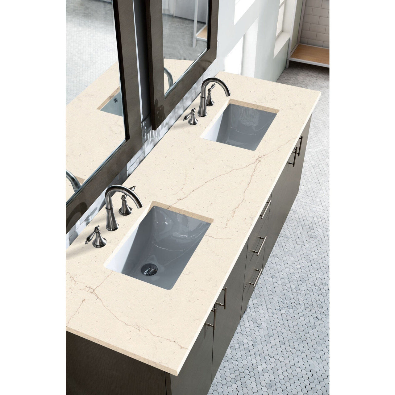 James Martin Metropolitan 72" Double Vanity Vanity James Martin 