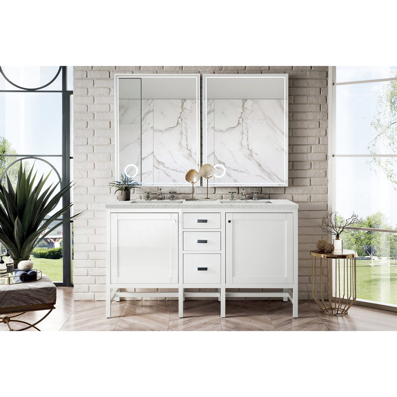 James Martin Addison 60" Double Vanity Vanity James Martin 