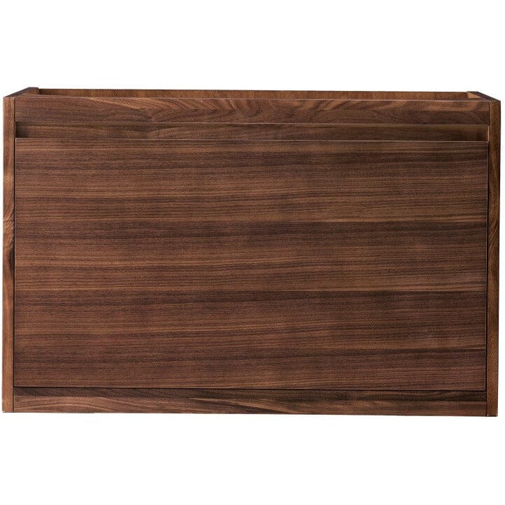 James Martin Milan 31.5" Single Vanity Vanity James Martin Mid Century Walnut Cabinet Only 