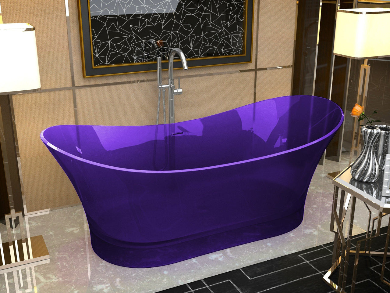 ANZZI Azul FT-AZ520V FreeStanding Bathtub FreeStanding Bathtub ANZZI 