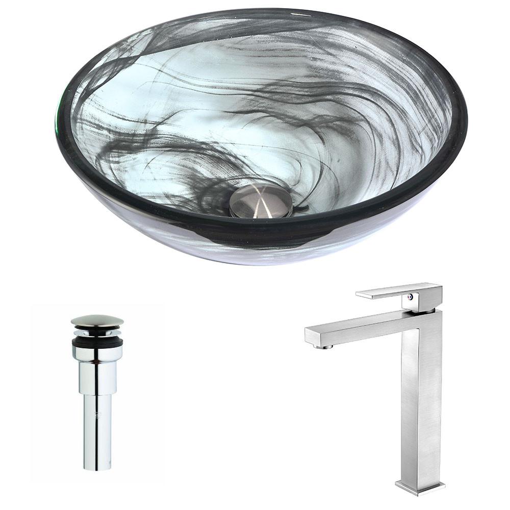 ANZZI Mezzo Series LSAZ054-096B Bathroom Sink Bathroom Sink ANZZI 