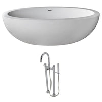 Thumbnail for ANZZI Lusso FT504-0027 FreeStanding Bathtub FreeStanding Bathtub ANZZI 