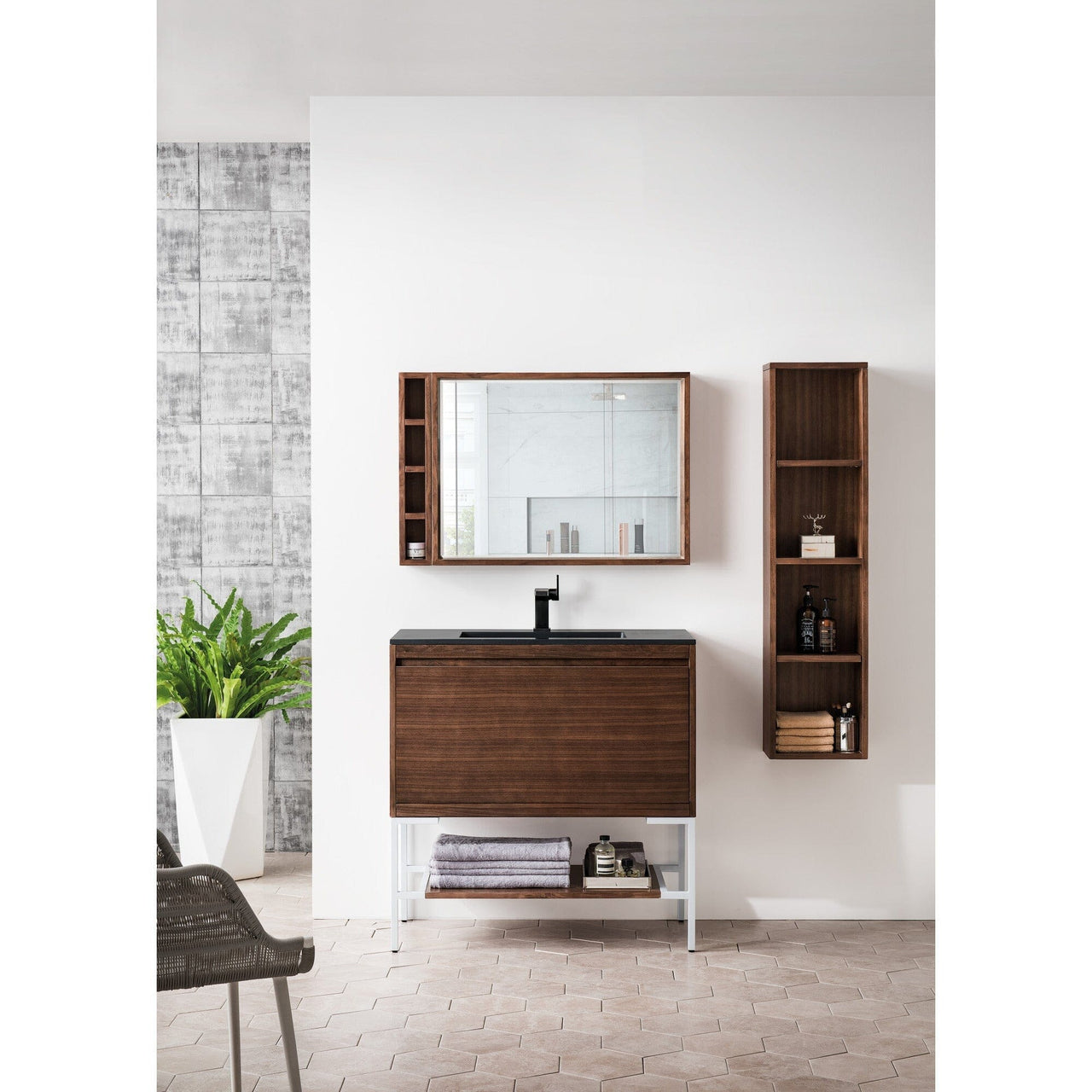 James Martin Milan 35.4" Single Vanity Vanity James Martin 