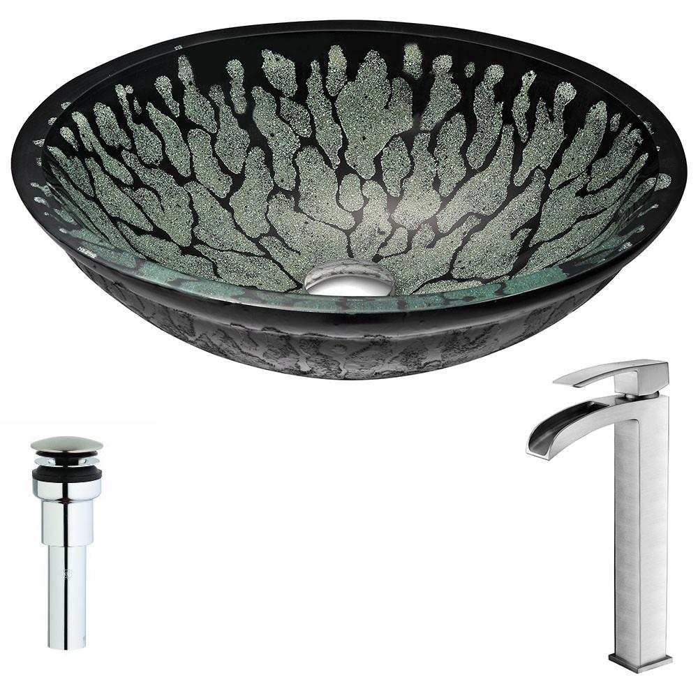 ANZZI Bravo Series LSAZ043-097B Bathroom Sink Bathroom Sink ANZZI 