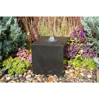 Thumbnail for Real Stone Fountains ABZ120 Kanji Fountain Kit - Black Fountain Blue Thumb 