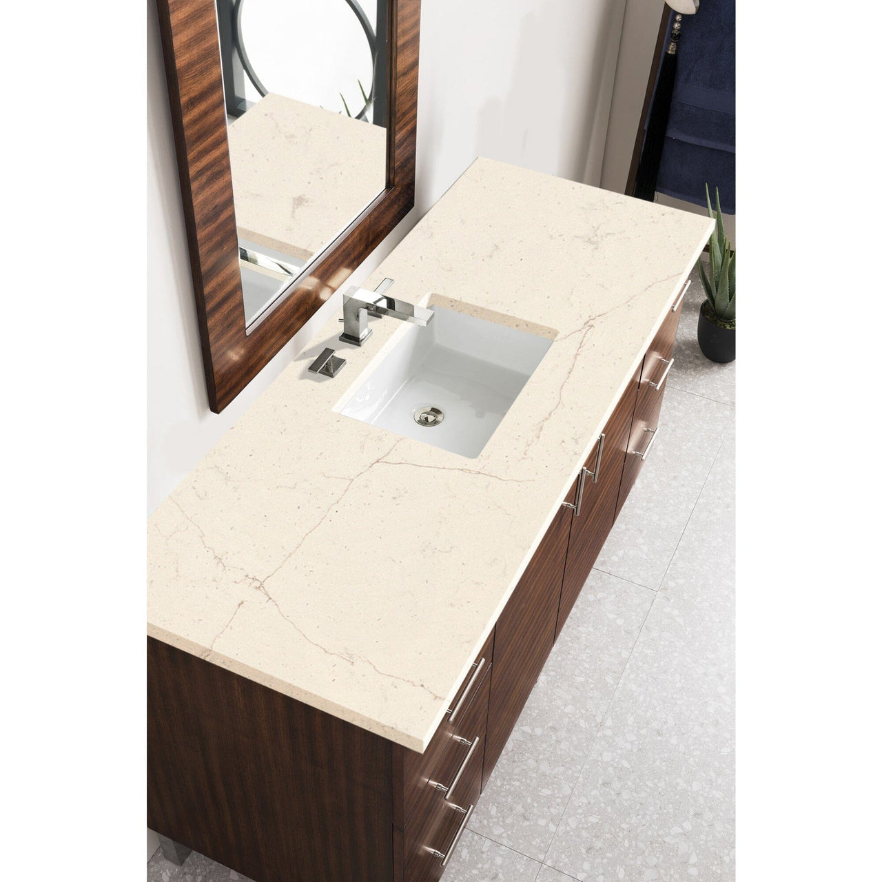 James Martin Metropolitan 60" Single Vanity Vanity James Martin 