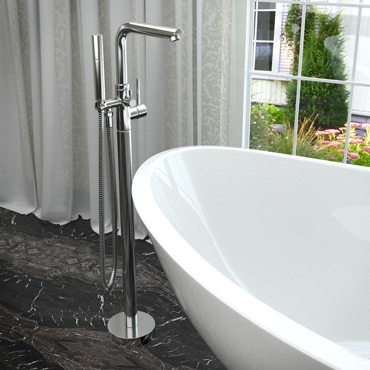 ANZZI Ember FT521BK-0026 Bathtub Bathtub ANZZI 