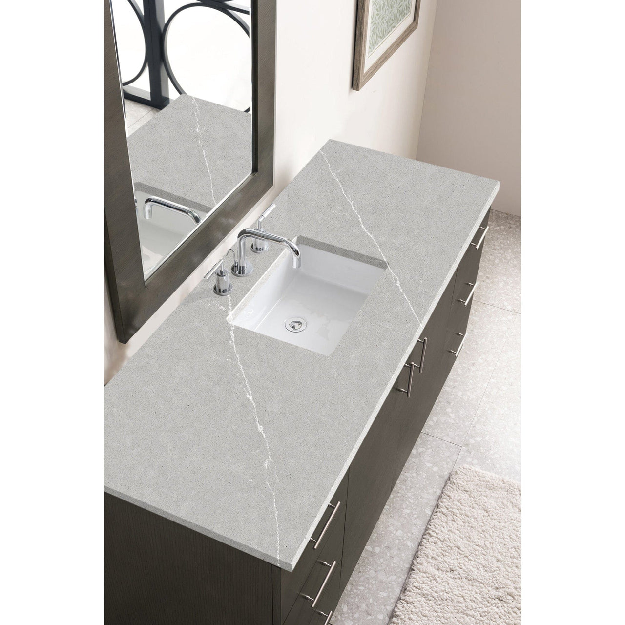 James Martin Metropolitan 60" Single Vanity Vanity James Martin 