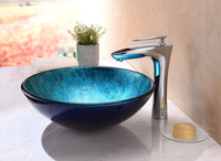 Thumbnail for ANZZI Arc Series LS-AZ196 Vessel Sink - Glass Bathroom Sink ANZZI 