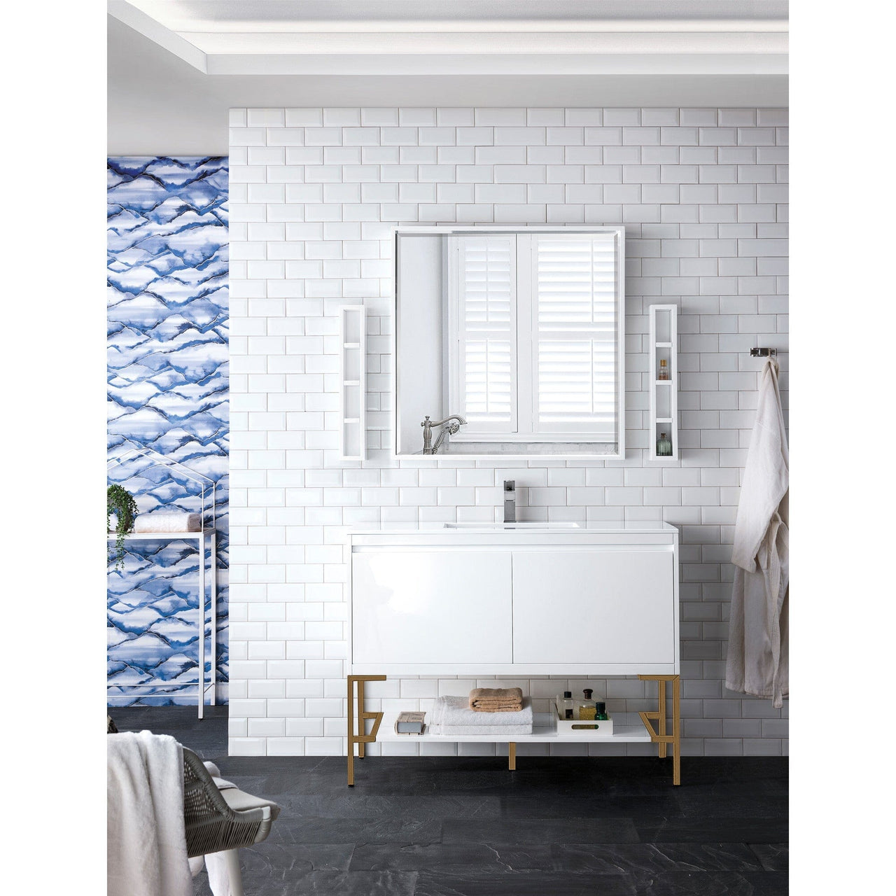 James Martin Milan 47.3" Single Vanity Vanity James Martin 