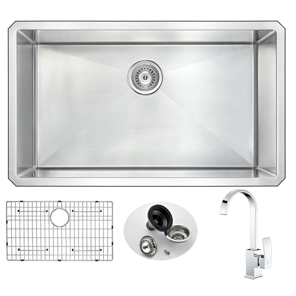 ANZZI VANGUARD Series KAZ3219-035 Kitchen Sink Kitchen Sink ANZZI 